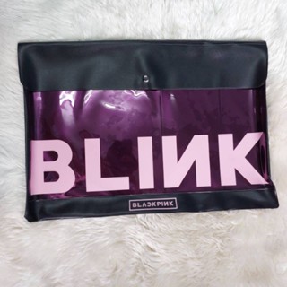 กระเป๋าแฟ้มใส่เอกสาร Blink Blackpink Fanclub offical Japan