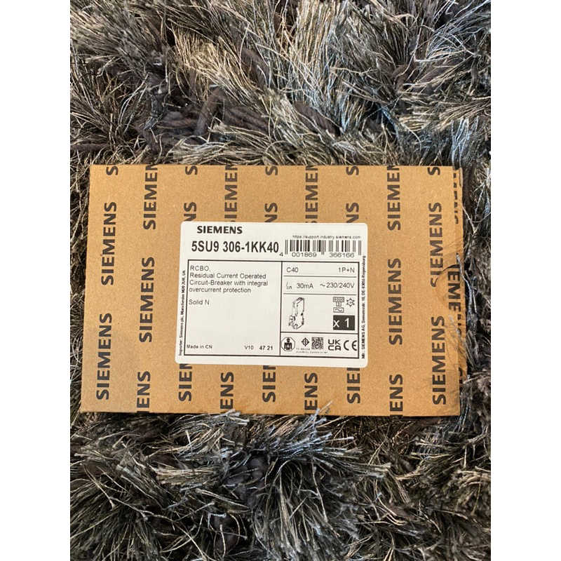SIEMENS RCBO  5SU9306-1KK40 1MW 1P+N 6kA 30mA 40A