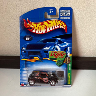 ล้อยาง รถเหล็ก รถฮอทวีล รถมินิ Hot Wheels Treasure Hunts Mini Cooper 11/12 2002