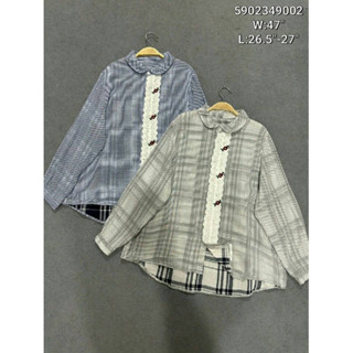 Japanese styled long sleeves shirt cotton 100% เสื้อเชิ้ตแขนยาวงานญี่ปุ่น ผ้าคอตตอนนิ่มมากกก