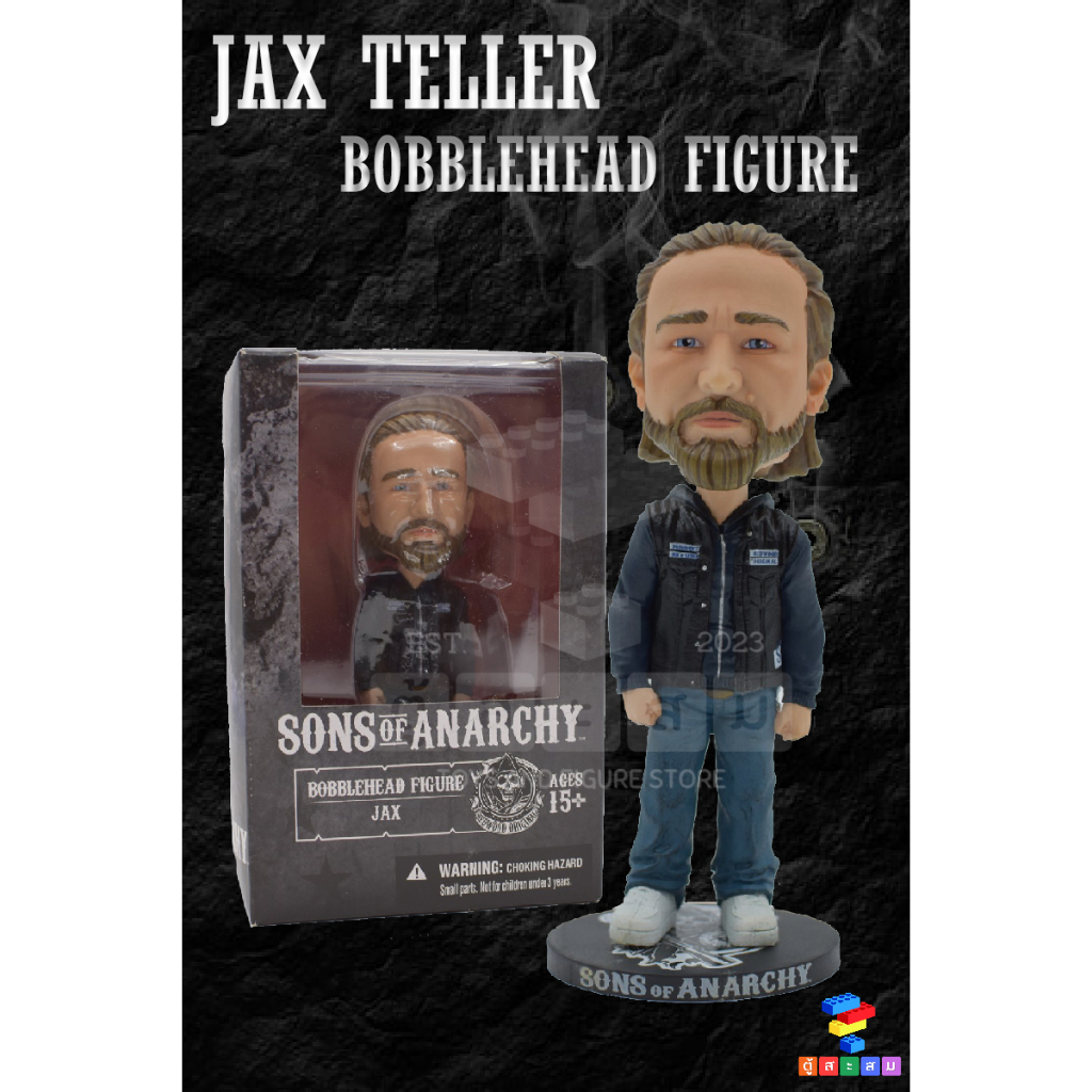 [พร้อมส่งจากไทย] Sons of anarchy “Jax Teller” bobblehead Figure Model Mezco งานลิขสิทธิแท้💯