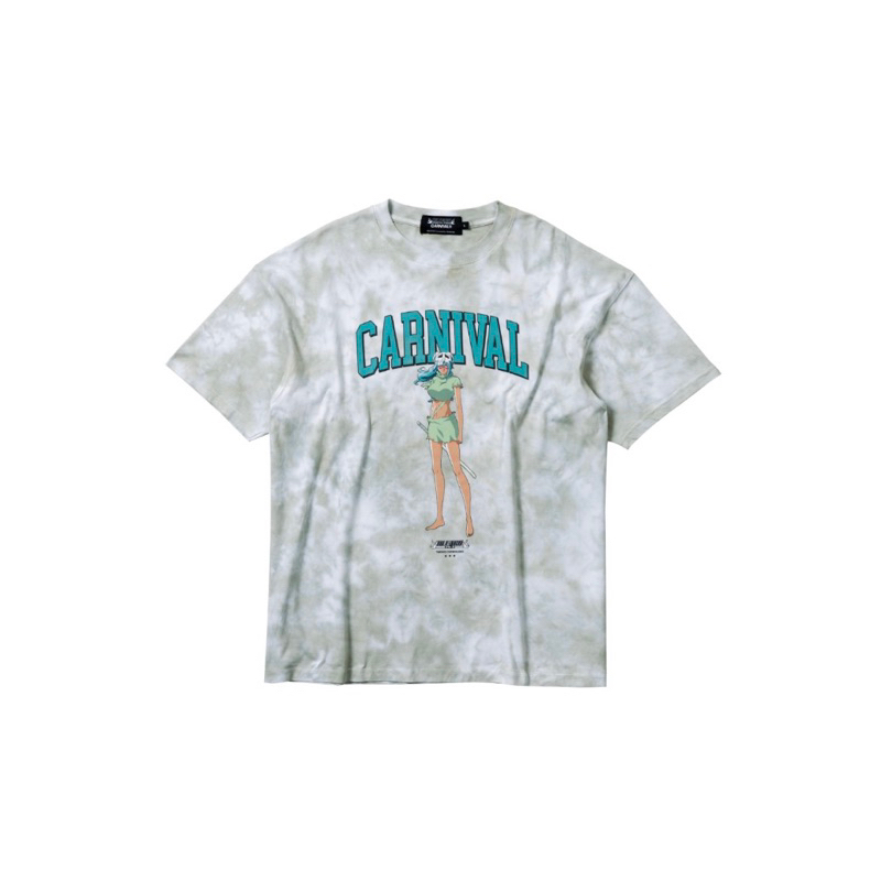 CARNIVAL X BLEACH NELLIEL #OVERSIZED TIE-DYE T-SHIRT SMOKE