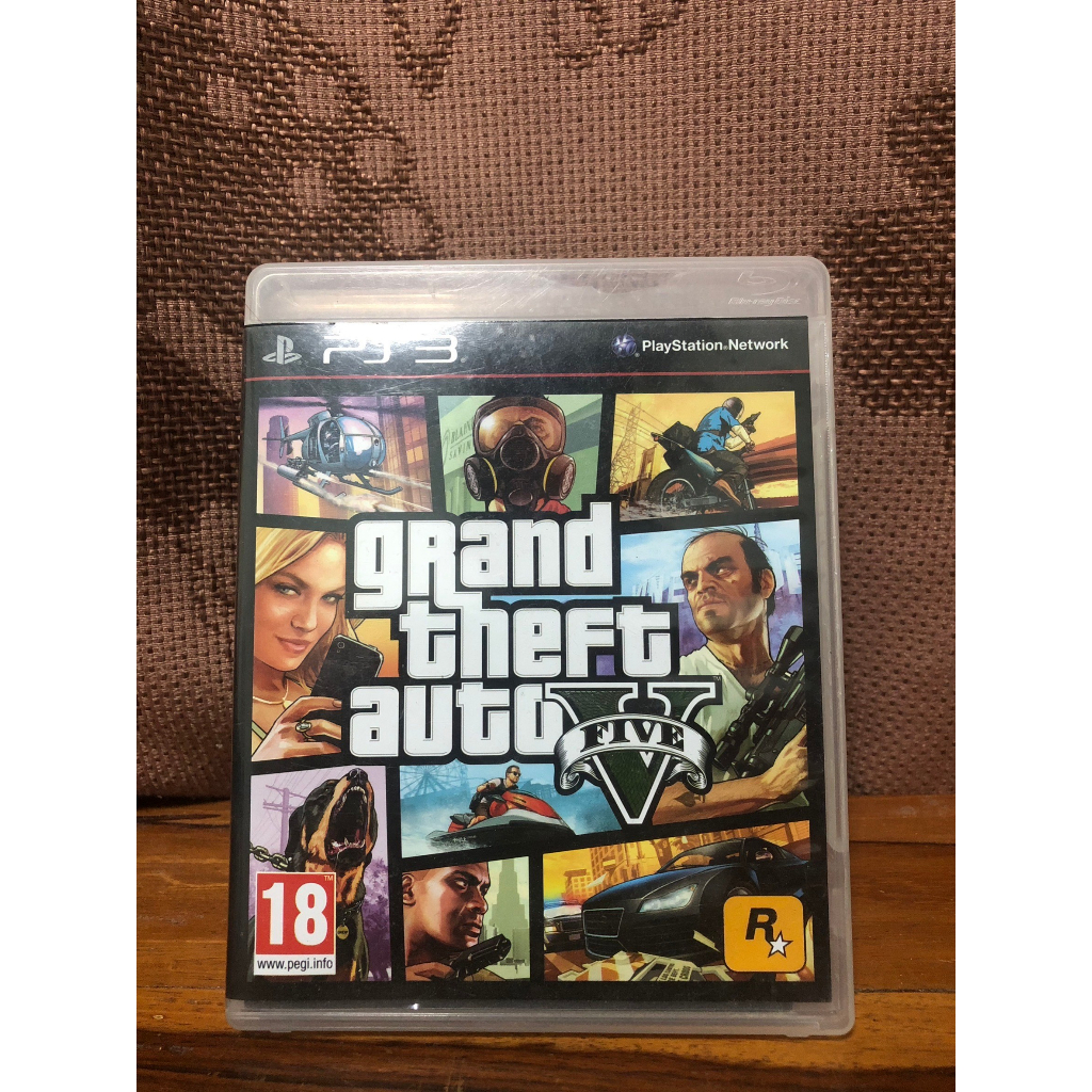 แผ่นแท้ [PS3] Grand Theft Auto V (GTA V) [English Ver.] เล่นออนไลน์ได้