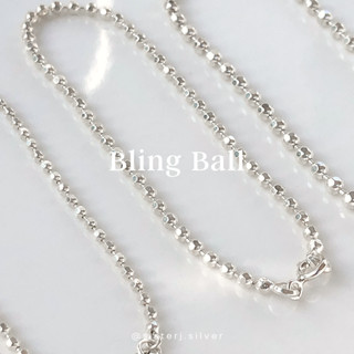 Sister J. bling ball bracelet สร้อยข้อมือเงินแท้ /silver925 แถมฟรี !! ตะขอตัว S