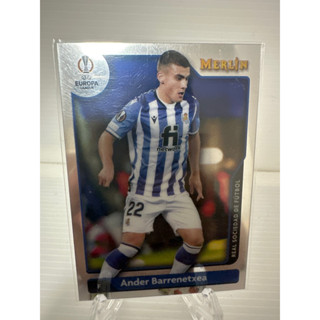 2021-22 Topps Merlin Chrome UEFA League Soccer Cards Real Sociedad