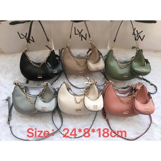 ใหม่2023 กระเป๋า Lyn Diva hobo ขนาด 8.5 นิ้ว