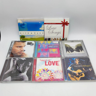 CD ศิลปิน เพลงฝรั่ง 8 แผ่น Audio แผ่นยังสภาพดี Love Song / Nice &amp; Easy 1 U2 the best Savage Garden truly madly completel