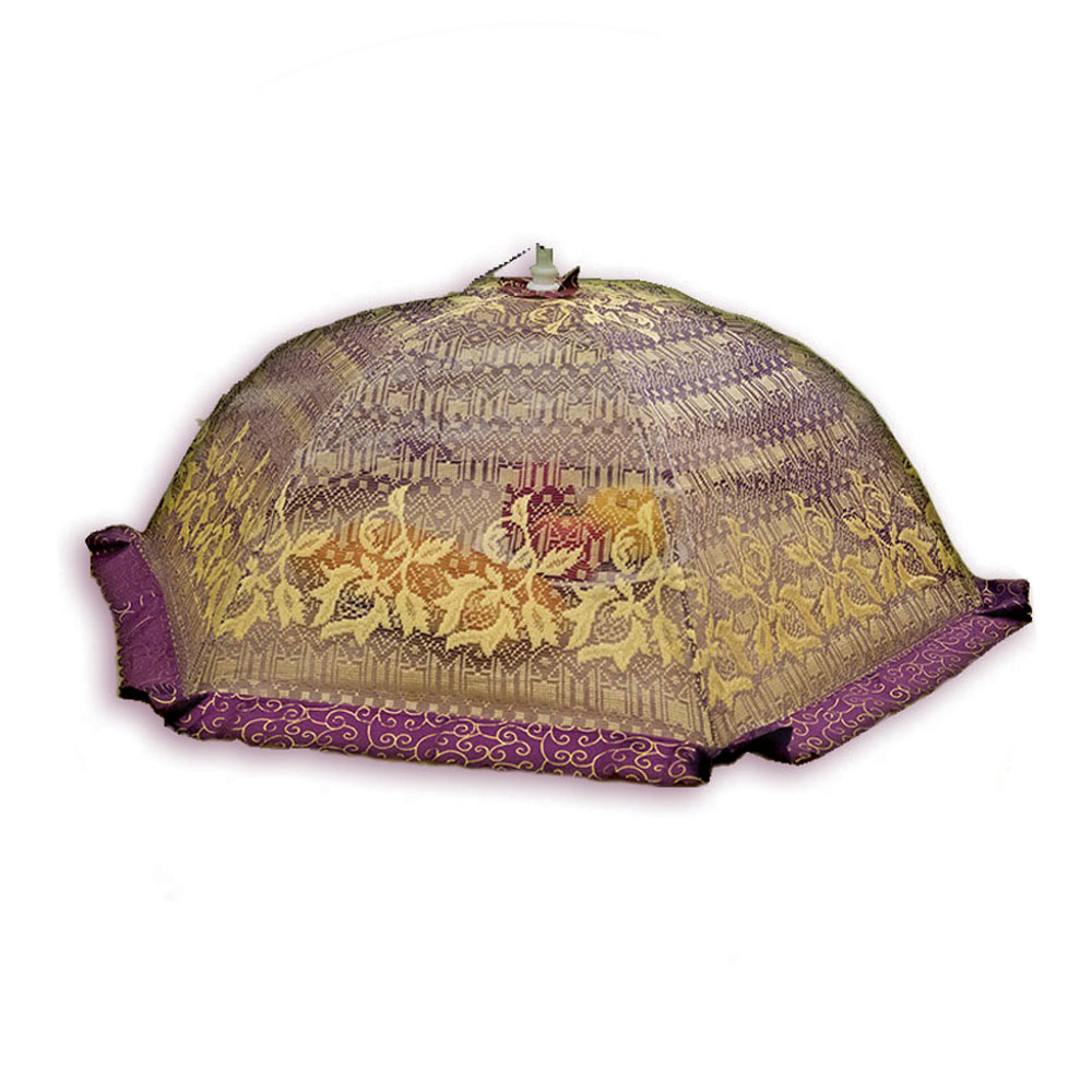 ฝาชีครอบอาหาร มุ้งครอบอาหาร (อินเดีย) Umbrella Style Food Cover 70 cm ( Indian ) TMM