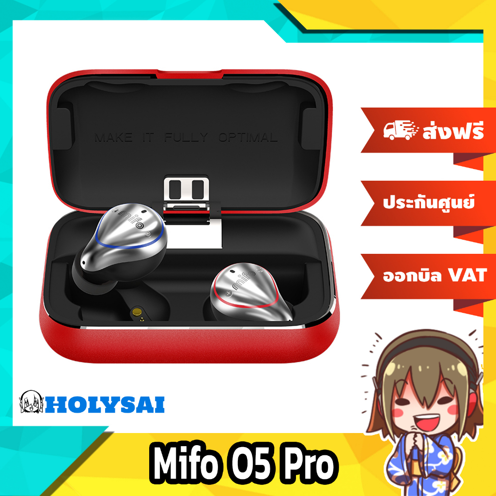 Mifo O5 Pro หูฟัง True Wireless รองรับ Bluetooth5.0 กันน้ำได้ ประกันศูนย์ไทย