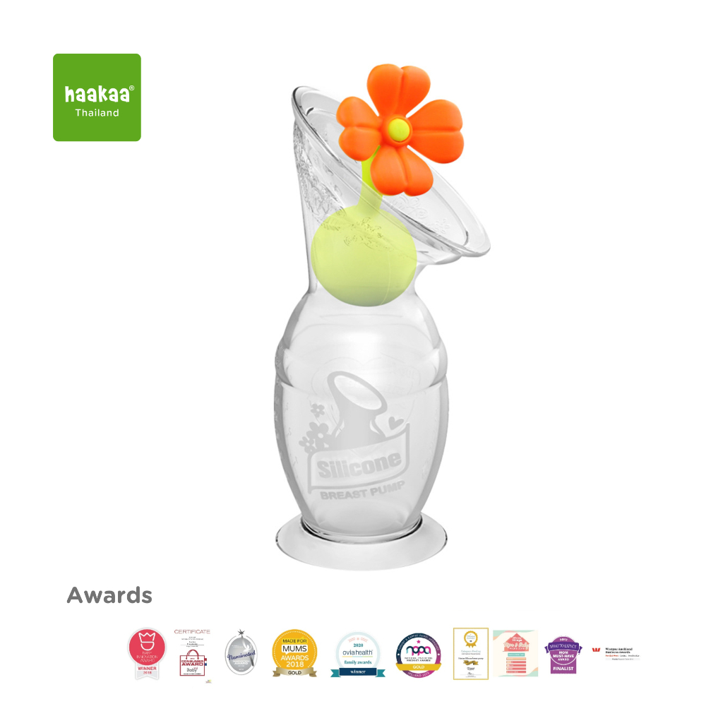 Haakaa Set-Silicone Breast Pump Gen 2 & Stopper