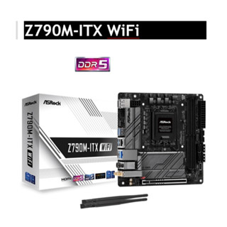 MAINBOARD  ASROCK Z790M-ITX WIFI DDR5 (SOCKET LGA 1700) (รับประกัน3ปี)