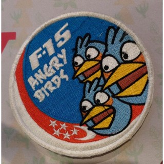 อาร์มกองทัพอากาศสิงคโปร์ ANGRY BIRDS Patch