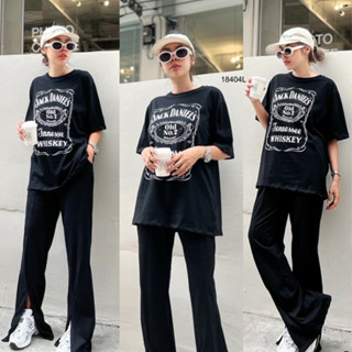 Set 2 ชิ้น เสื้อOversize+กางเกง แฟชั่นสตรีท Street fasion