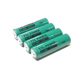 ถ่าน ถ่านชาร์จ AA 1,100mah. ของเเท้ มีหัว ถ่านรถกระป๋อง