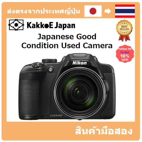 【ญี่ปุ่น กล้องมือสอง】[Japanese Used Camera]Nikon Digital Camera Coolpix P610 Optical 60 times 16 million pixel Black P610BK