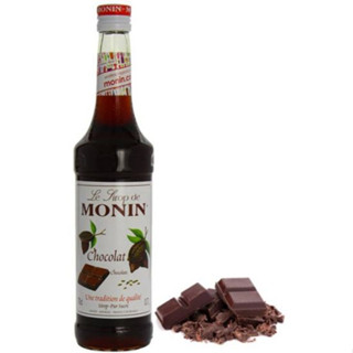 (HomeKoffee) MONIN Chocolate Syrup โมนิน ไซรัปช็อกโกแลต บรรจุขวด 700 ml. น้ำเชื่อม MONIN กลิ่น “Chocolate”