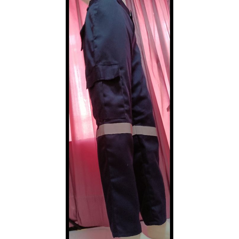 🎉ส่งฟรี🎉แบบมี 6 กระเป๋า กางเกงช่าง  กางเกงคาร์โก้ขากระบอกกลาง ติดแทบสะท้อนแสง  ได้ทั้งหญิง ชาย