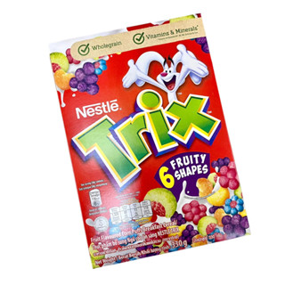 Nestle Trix เนสท์เล่ ทริกซ์ ซีเรียล อาหารเช้า ข้าวโพดอบกรอบ กลิ่นผลไม้รวม 330 กรัม