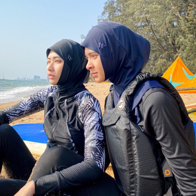 ฮิญาบออกกำลังกาย ว่ายน้ำ Sport Hijab by Wachanica