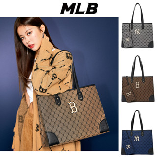 New ของแท้ 💯% MLB UNISEX CURVED CAPNY NEW YORK YANKEE BAG/กระเป๋าสะพายข้าง/mlb กระเป๋า