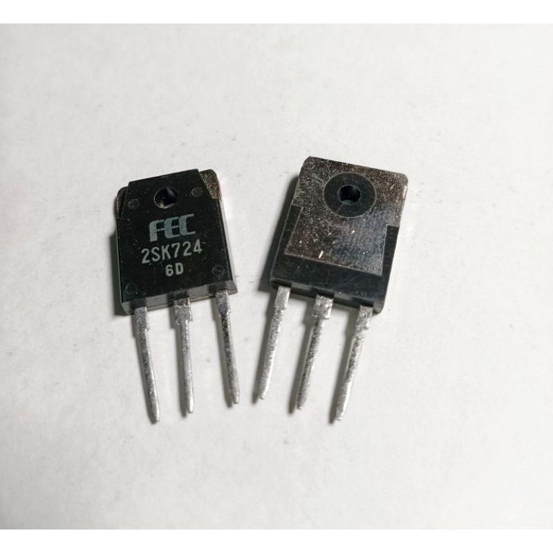 K724 2SK724 power mosfet เพาเวอร์มอสเฟต N-chanal ของแท้ 10A 500V จำนวน1ตัว
