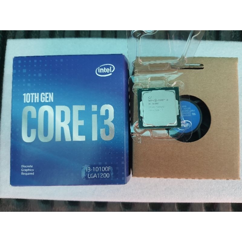 CPU (ซีพียู) Intel Core i3-10100F 3.60 GHz (ORIGINAL) มือสอง