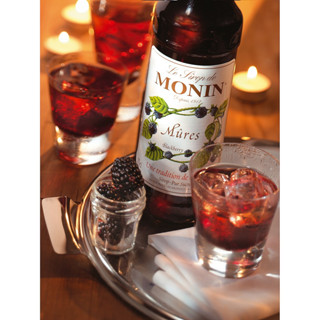 (HomeKoffee) MONIN Blackberry Syrup โมนิน ไซรัปแบล็กเบอร์รี่ บรรจุขวด 700 ml. น้ำเชื่อม MONIN กลิ่น “Blackberry”