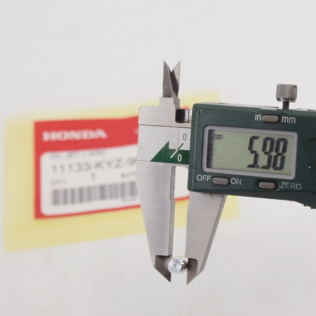 ท่อฉีดน้ำมัน เวฟ125i วาฬ/LED รู1มิล แท้ศูนย์ฮอนด้า ราคา/1ชิ้น 11133-KYZ-900