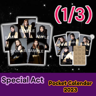 1/3 Special Act Lucky bag 2023 รูปลักกี้แบค bnk48 &amp; pocket calendar 2023