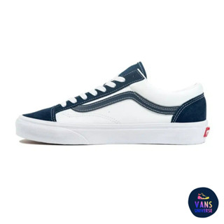 [ของแท้ ส่งฟรี จากไทย] VANS STYLE 36 DRESS BLUES/TRUE WHITE