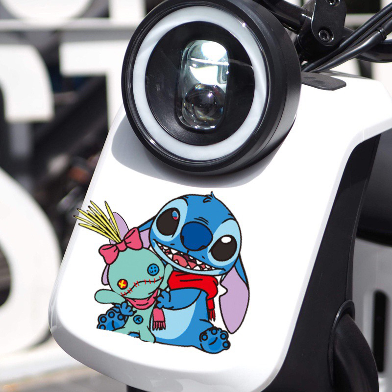 🇹🇭Stitch สติกเกอร์ติดรถลายสติส ตกแต่งรถลายสติส - รูปที่ 2