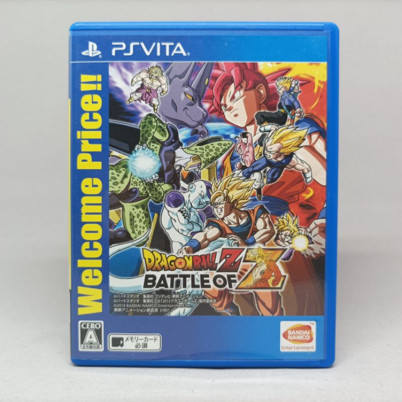 Dragon Ball Z BATTLE OF Z PS Vita Welcome Price!! | แผ่นเกมเพลสเตชั่นวีต้า แท้ | Zone 2 | Japan | ใช