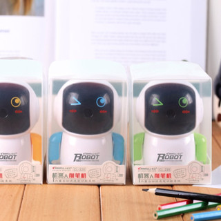 Robot Pencil Sharpener รุ่น CL-225 กบเหลา เครื่องเหลาดินสอ เครื่องเหลาดินสอรูปหุ่นยนต์ แบบ 1 รู ดีไซน์เรียบหรู