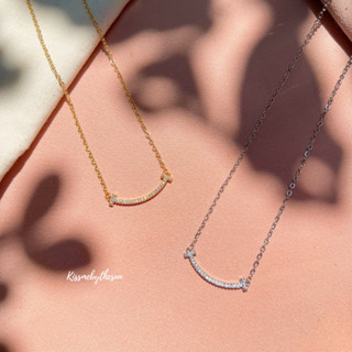 Kissmebythesun - Chole Necklace | สร้อยคอชุบทองคำขาว 14k