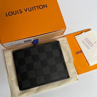 🔥ผ่อนได้🔥LV Multiple Damier Wallet Size 11 cm งาน Original อุปกรณ์ : Full Box Set