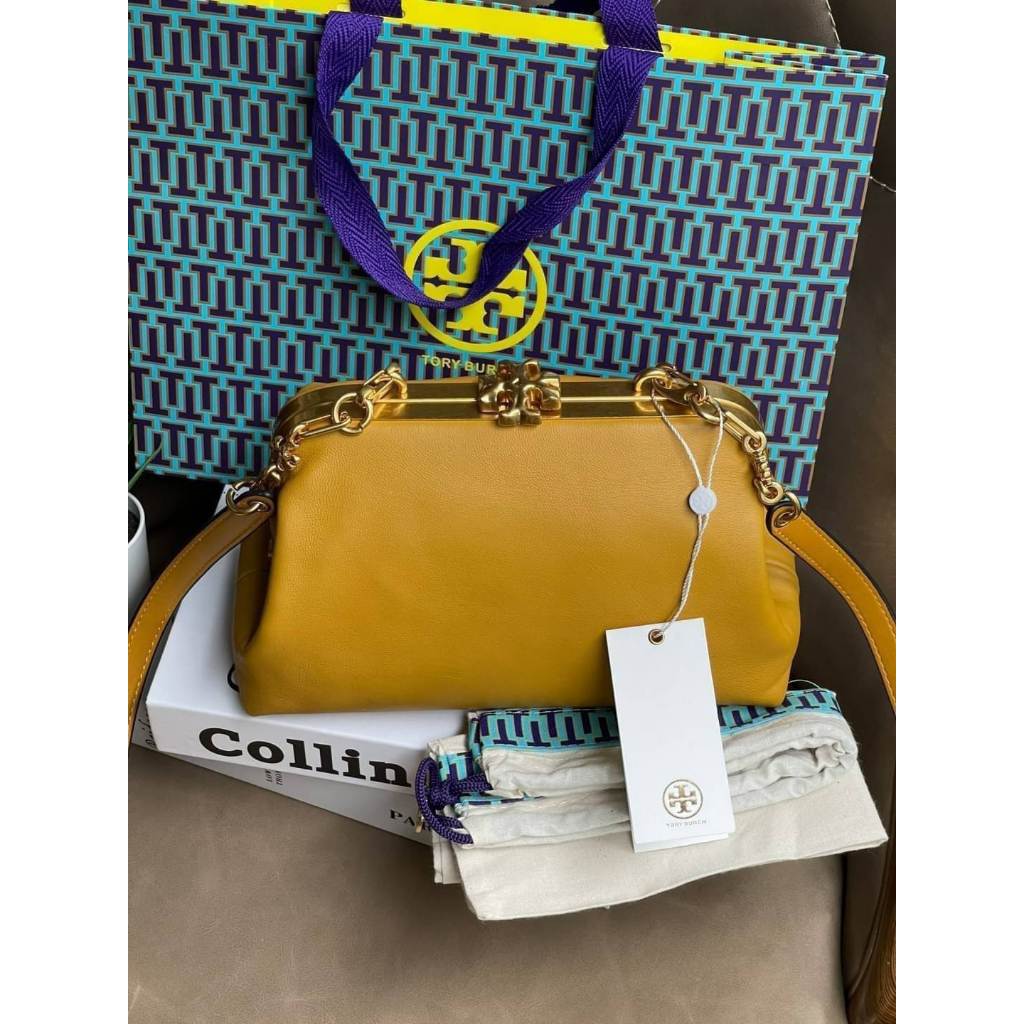 Tory Burch Cleo small bag  Code:B2D020366 แบรนด์แท้ 100% งาน Outlet