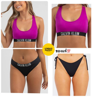 พรีออเดอร์ ชุดว่ายน้ำ Calvin Klein Intense Power Bikini สี Summer Fuchsia