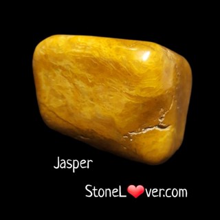 #Jasper #หินแจสเปอร์สีเหลือง #หินขัดมันแจสเปอร์