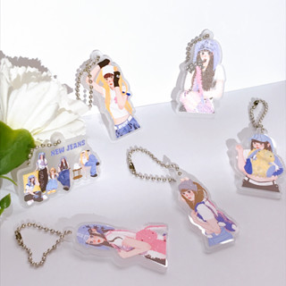 (พร้อมส่ง) พวงกุญแจ นิวจีนส์ newjeans acrylic keychain