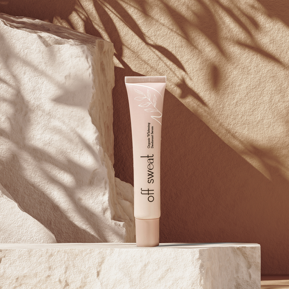 เซรั่มรักแร้ขาว ลดกลิ่นตัว ลดเหงื่อ 24 ชม. ผิวแพ้ง่ายใช้ได้ Off Sweat Organic