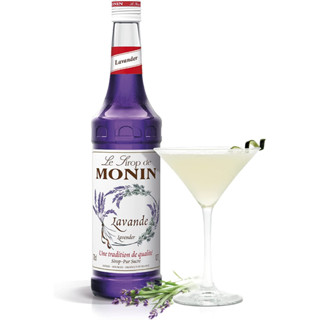 (WAFFLE) โมนิน ไซรัปลาเวนเดอร์ บรรจุขวด 700 ml. MONIN Lavender Syrup น้ำเชื่อม MONIN กลิ่น “Lavender”