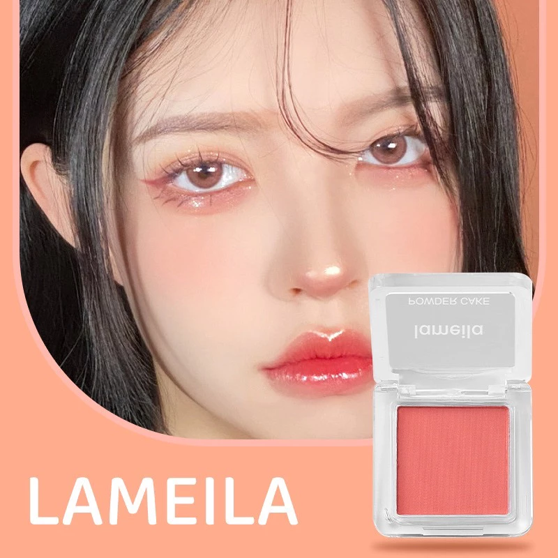 Lameila#3591บลัชออน 4 โทนสี ปัดแก้มโทนชมพูหวาน พร้อมแปรงปัด พกพาสะดวก thumbnail 10