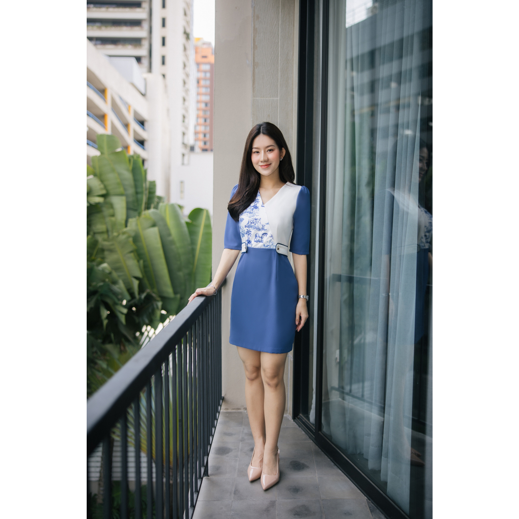 VERSILLES' dress (LIMITED FABRIC PRINT)