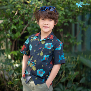 Kids Oversized Summer Shirt เสื้อฮาวายทรง Oversizedผ้า Light Cotton 100% เนื้อผ้าบางเบา เนียนนุ่ม ใส่สบาย