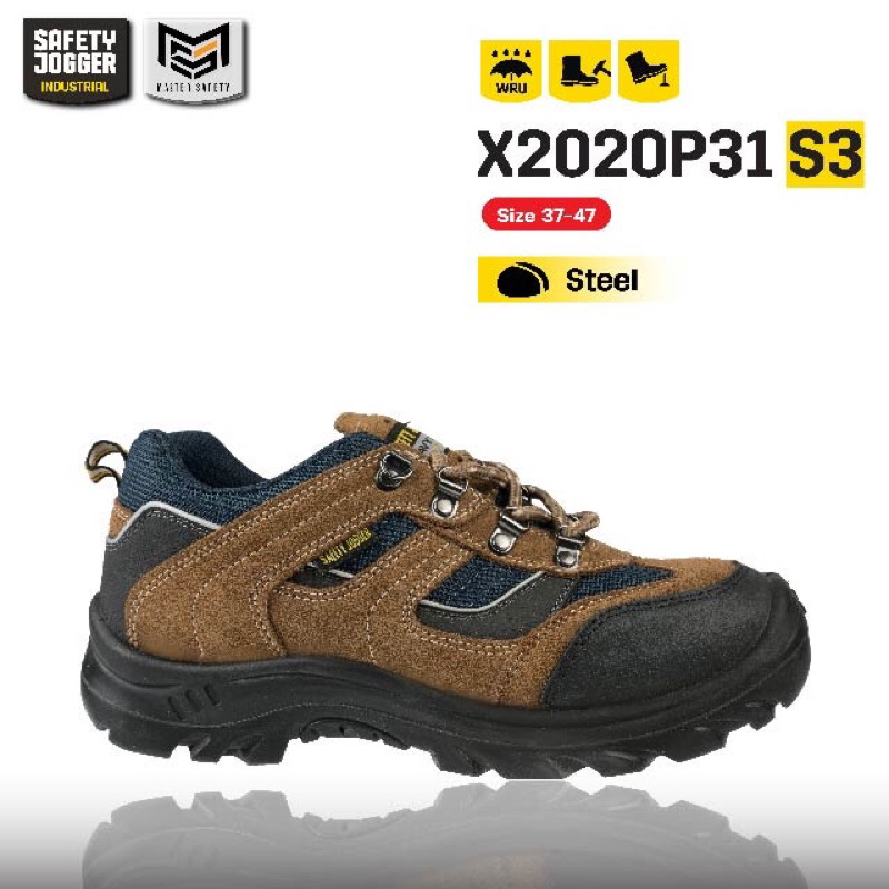 Sale‼️รองเท้าเซฟตี้ SAFETY JOGGER รุ่น X2020P31 S3