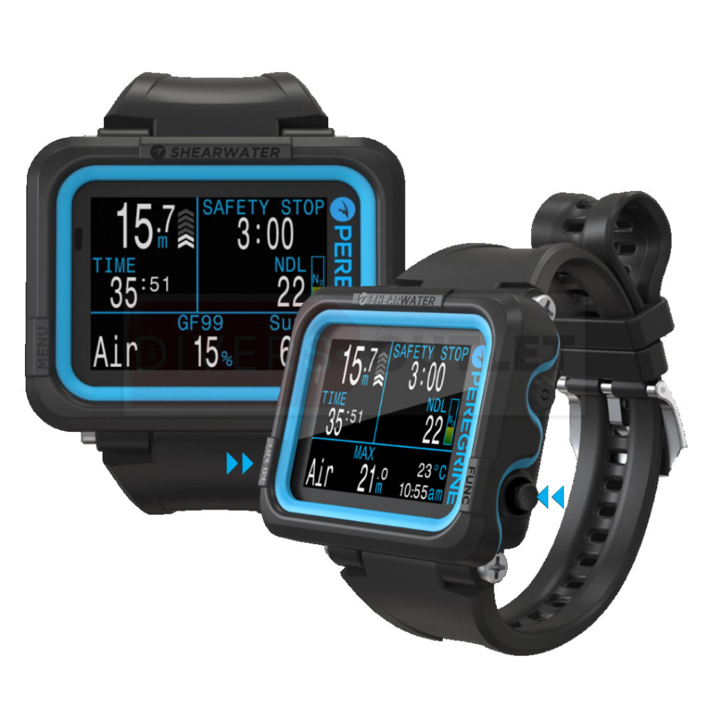 Shearwater PEREGRINE ไดฟ์คอมพิวเตอร์สำหรับดำน้ำ
