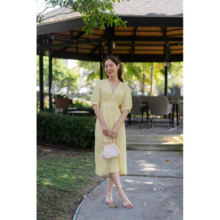 Yellow Leaf Dress :690฿