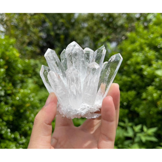 1 Piece Natural Clear Quartz Cluster, AAA+ Crystal Cluster, Clear Quartz Point, Mineral Specimen, Healing Crystal