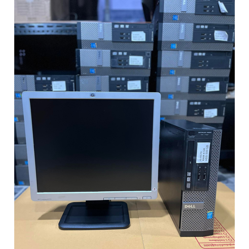 Intel® Core™ i3 gen4 /แรม4g /Hdd250-500g / จอ17นิ้วคละรุ่น ครบชุดลงโปรแกรมให้พร้อมใช้งาน