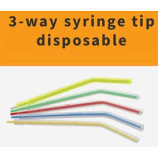 Triple Syringe tip 3-Way disposable